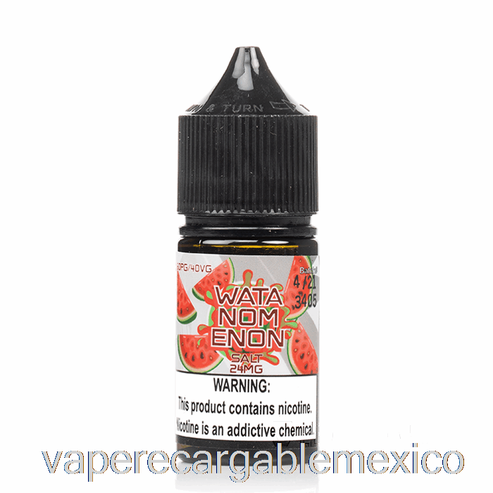 Vape Recargable Sal Watanomenon - E-líquidos Nomenon - 30ml 24mg